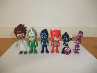 Pyjamasheltene Figurer