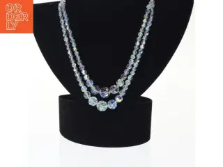 Krystal halskæde (str. 40 cm)