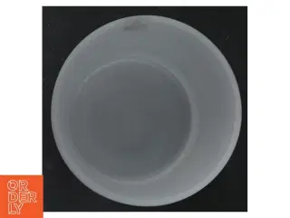 Frostet glas vase fra Holmegaard (str. 13 cm)