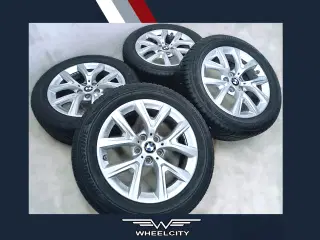 5x112 17" ET39 nav 66,6ø BMW vintersæt inkl.TPMS 