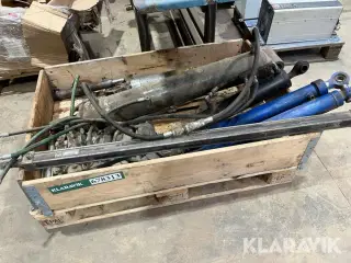 Blandet hydraulik cylindere