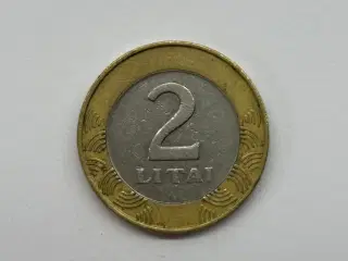 2 Litai Lithuania 1999