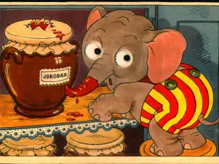 Rene Michaelis - Elefant - Rulleøjne - u/n - Brugt