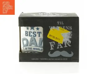 Gavesæt &#39;Best Dad&#39; (str. Sokker. str. 40-45)