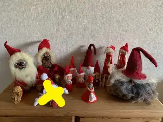 Nisse / koglenisse - julemand - juledame - retro