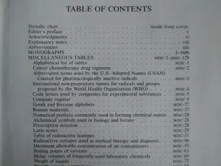 the merck index -continental edition
