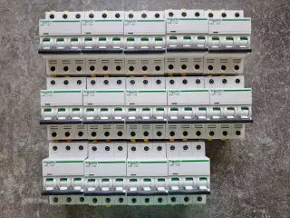 Automatsikringer 3P, C, 10-50A