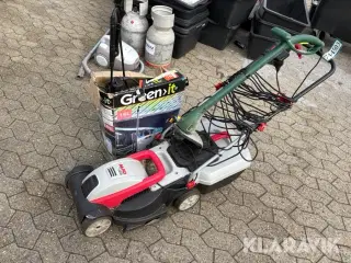 Blandede haveredskaber