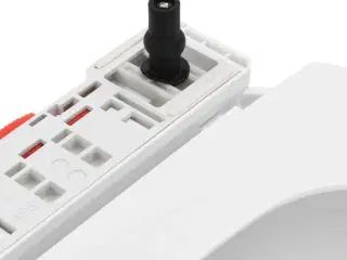 Toiletsæde med soft-close og quick release-design hvid