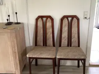 Spisebordstole. 6 styk 