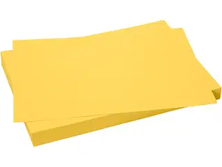 Karton, ark 50x70 cm, 270 g, solgul, 10ark/ 1 pk.