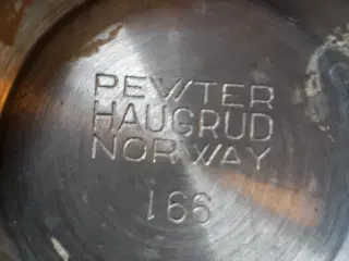 Tin vase