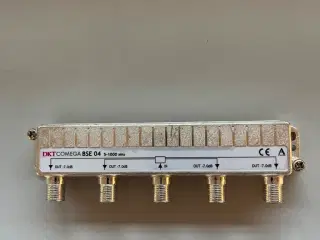 Antennekabel-splitter, -forstærker, -kabler mm.