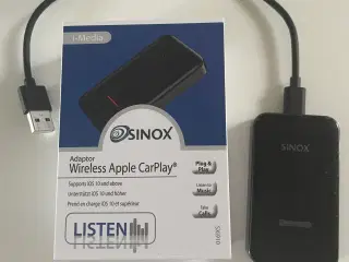 Sinox Adaptor wireless Apple CarPlay 