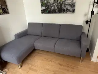 Sofa med chaiselong