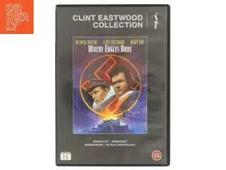 Where Eagles Dare DVD fra Warner Home Video