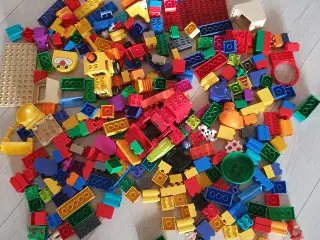 Lego duplo blandede klodser