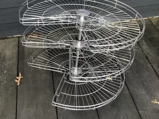 Rundel til hjørneskab