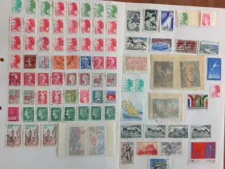 frimærker fra Frankrig og Grækenland 