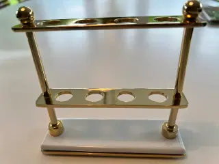 Holder til tandbørste massiv messing 
