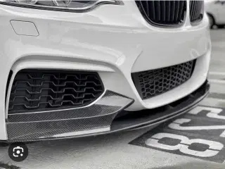 Carbon M-tech frontspoiler og spejle