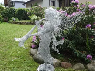 Håndlavet haveskulptur, dekoration, figur