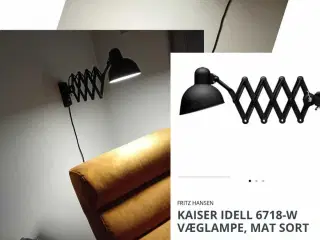 Fritz Hansen - Kaiser Idell væglampe