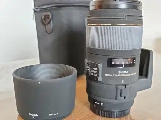 Sigma 150mm 2.8 APO objektiv til Canon