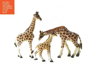 Giraffefigurer i miniature fra Schleich (str. 16 cm)
