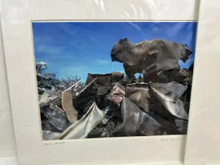 5 stk. originale foto-kunstværker