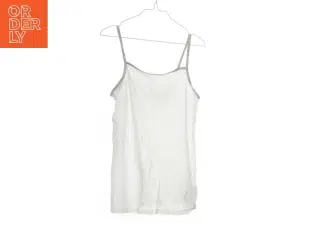 Hvid top med stropper fra H&M (str. 164)