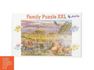 Familiepuzzle XXL (str. Tilsammen 100 x 70 cm)