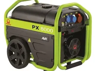 Pramac Generator PX8000T 400v. med el-start
