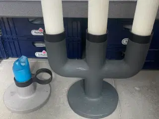 Menu beton lysestager 