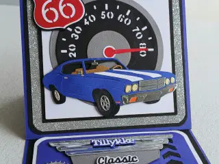 Kort med Amerikanerbiler sælges.