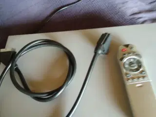 Sølvfarved DVDafspiller