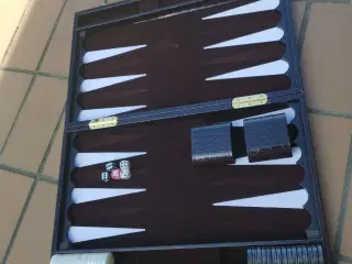 STORT Luksus Backgammon Brætspil