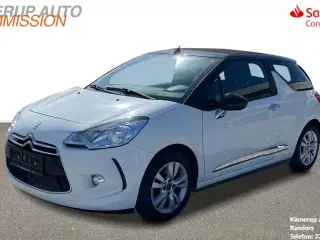 Citroën DS3 1,2 VTi Style 82HK Cabr.