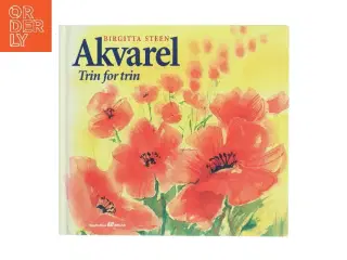 Akvarel Trin for trin af Birgitta Steen (Bog)