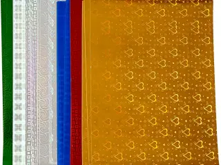 Holografipapir A4 - 80 Assorterede Ark, 120 g