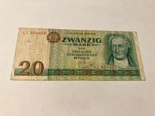 20 DDR-Mark 1975 Germany
