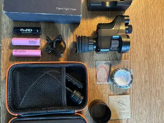 Pard 007, inkl adaptor og ir-lygte