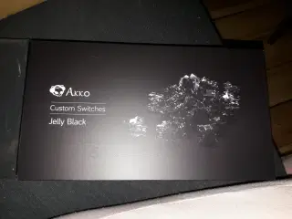 Akko Custom Svitches, Jelly Black