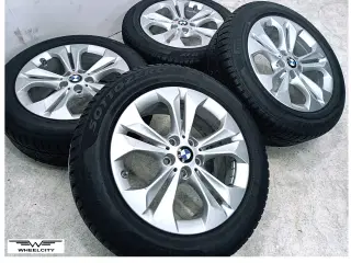 5x112 17" ET52 nav 66,6ø BMW vintersæt inkl.TPMS