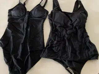 2 stk. Badedragt, sort 38/40