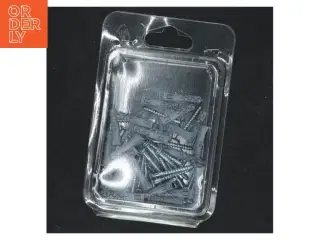 Skruesæt med rawlplugs