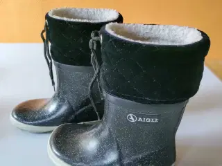 Aigle termostøvler med glimmer