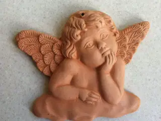 ENGEL i keramik til ophæng på væggen 
