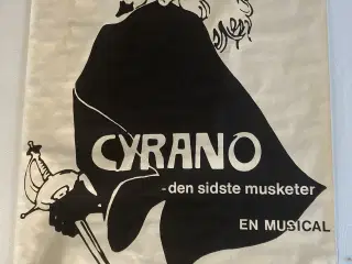 Plakat CYRANO odense teater 1974