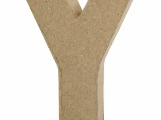 Bogstav, Y, H: 10 cm, B: 7,9 cm, tykkelse 1,7 cm, 1 stk.